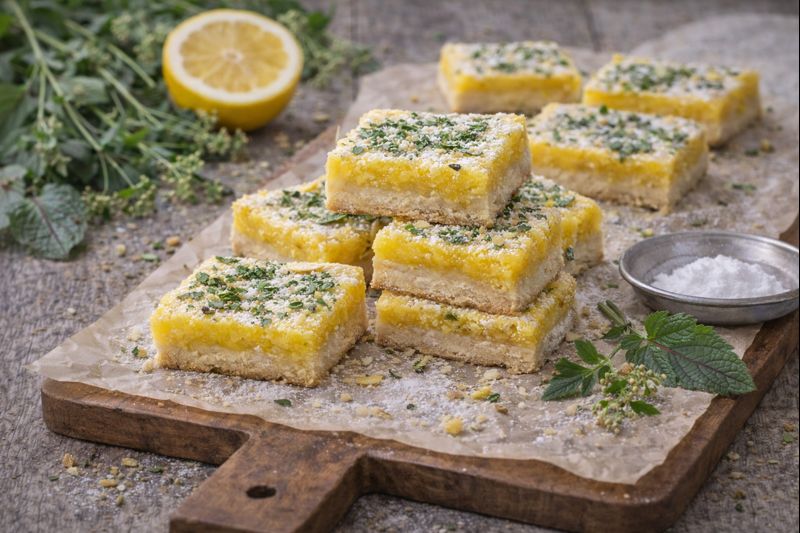 Melganzenvoet–citroen shortbread