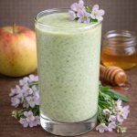 Kaasjeskruid – peer – vanille smoothie