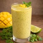 Veldkers – druiven – komkommer smoothie