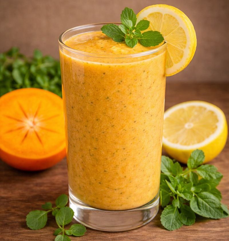 Waterkers – kaki – citroen smoothie