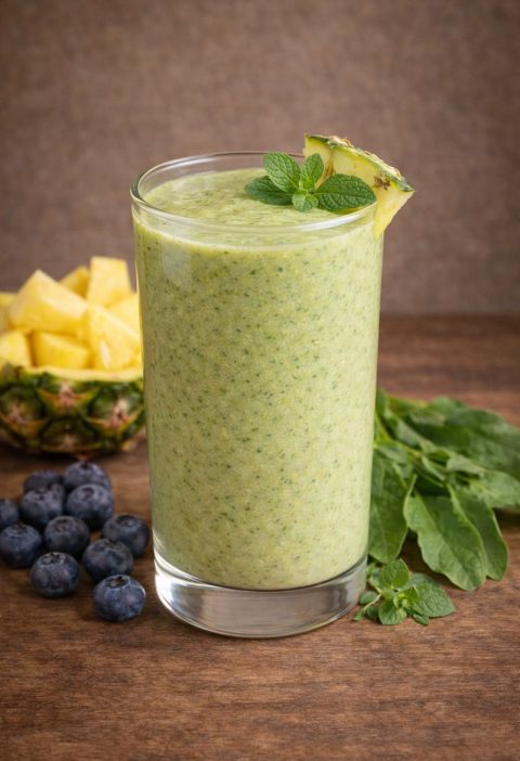 Zuring – ananas – munt smoothie