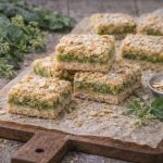Kleefkruid–sesam crunch