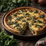 Zevenblad–aardappel quiche