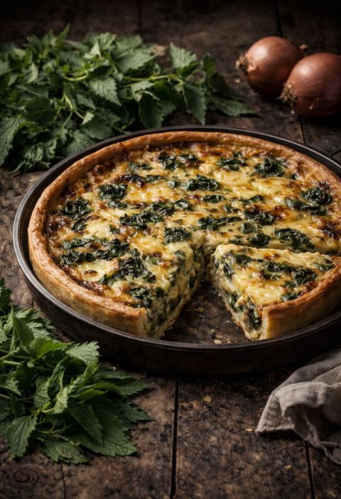 Melganzevoet–ui quiche