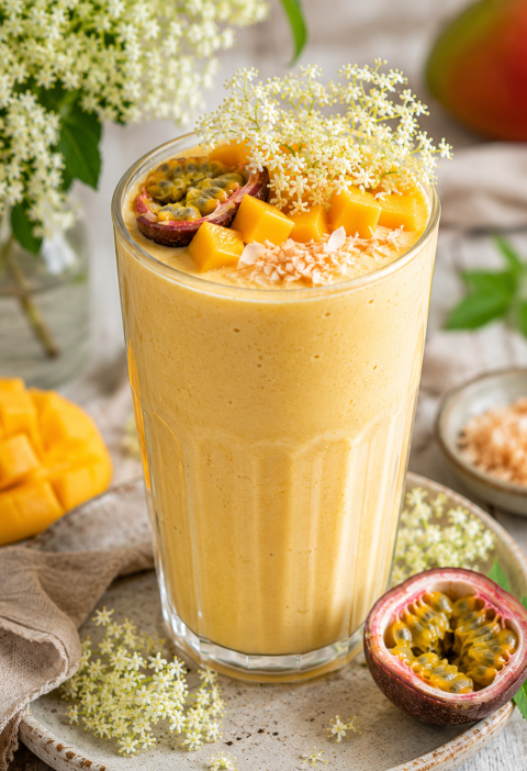 Vlierbloesem Tropical Milkshake