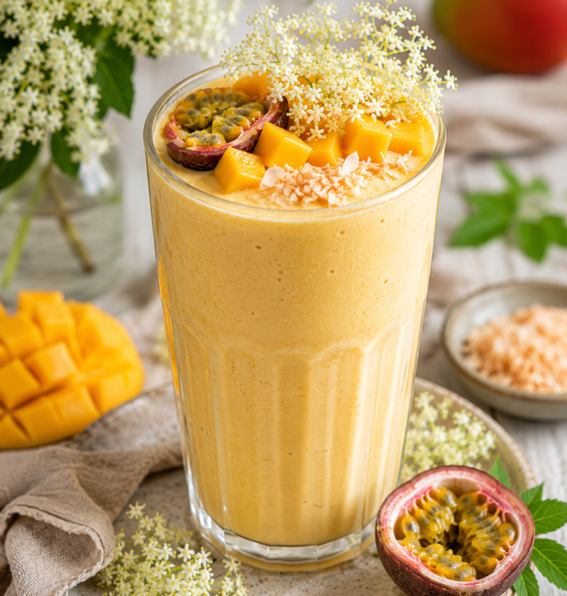 Vlierbloesem Tropical Milkshake
