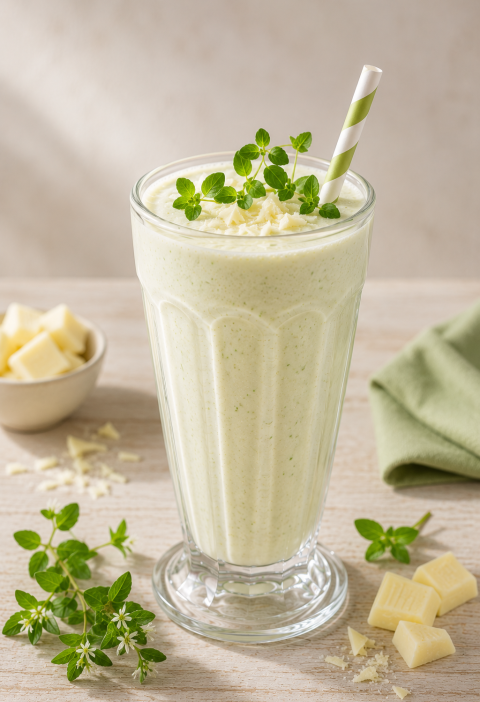 Vogelmuur Witte Chocolade Milkshake