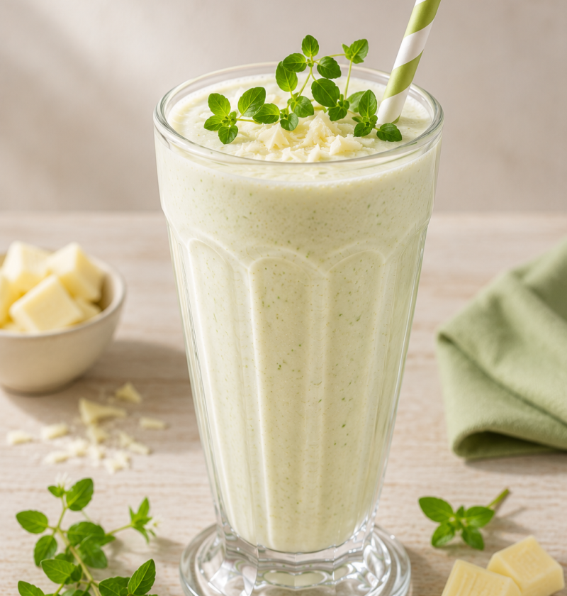 Vogelmuur Witte Chocolade Milkshake