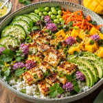 Weegbree Falafel Poké Bowl
