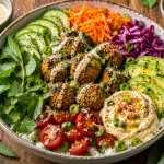 Postelein Feta Poké Bowl